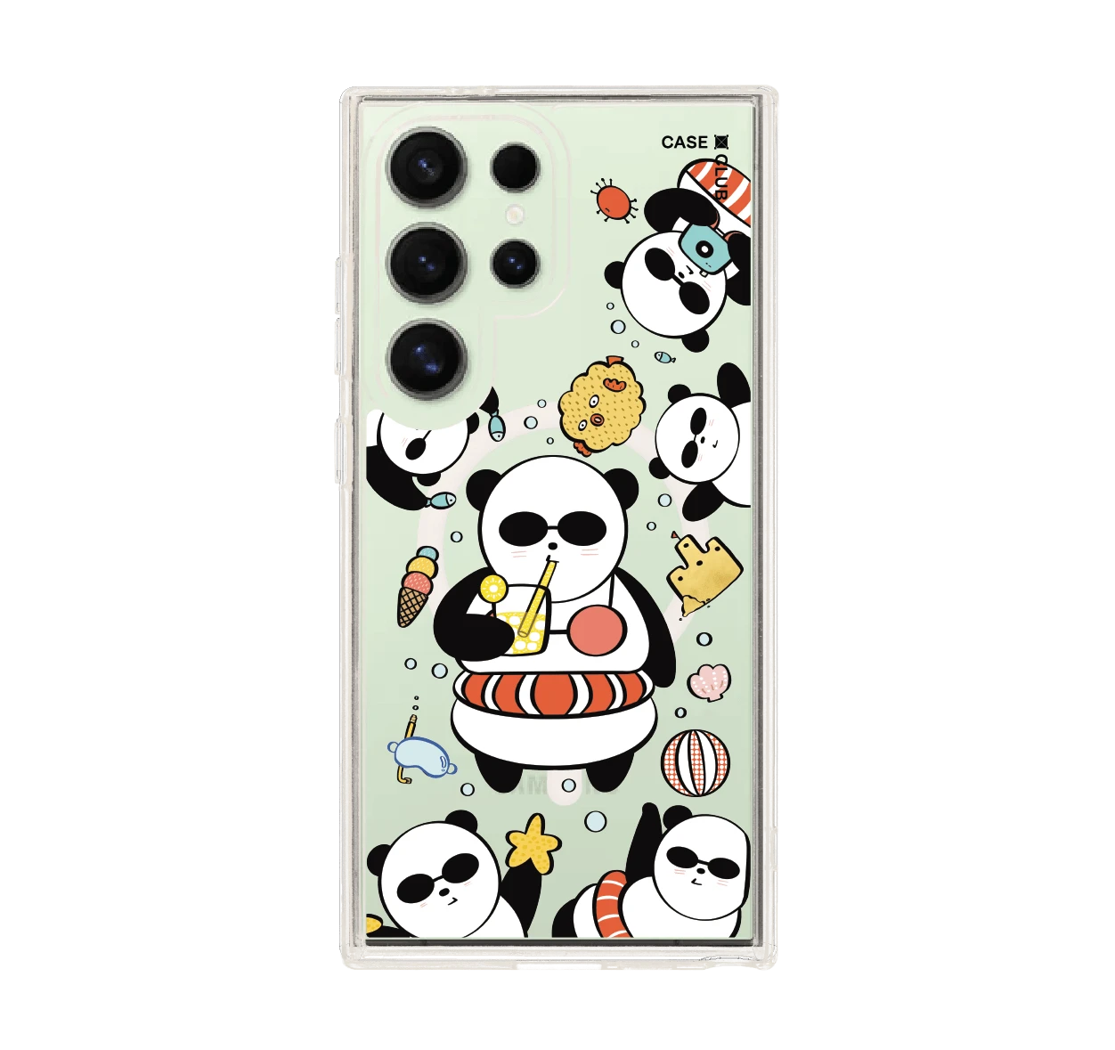 แพนด้าน้อยปาร์ตี้ริมหาด